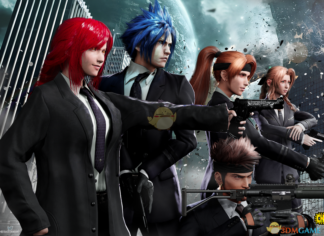 《最终幻想7：重制版》cospaly玛奇玛的蒂法的菜单界面MOD