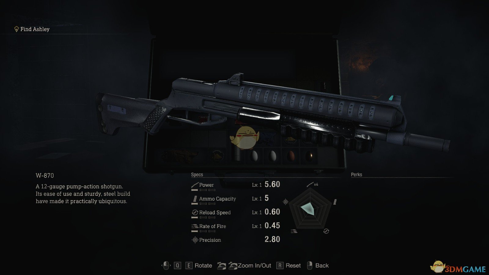 《生化危机4：重制版》光环M90改良霰弹枪MOD