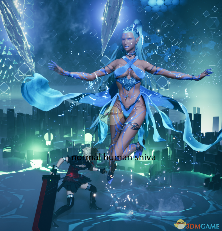 《最终幻想7：重制版》正常人类希瓦MOD