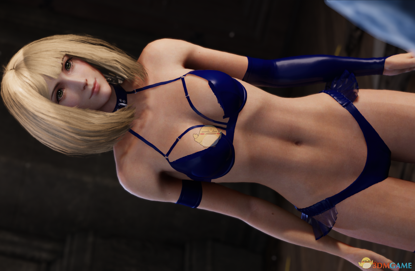 《最终幻想7：重制版》穿蓝色漆皮内衣的爱丽丝合集MOD