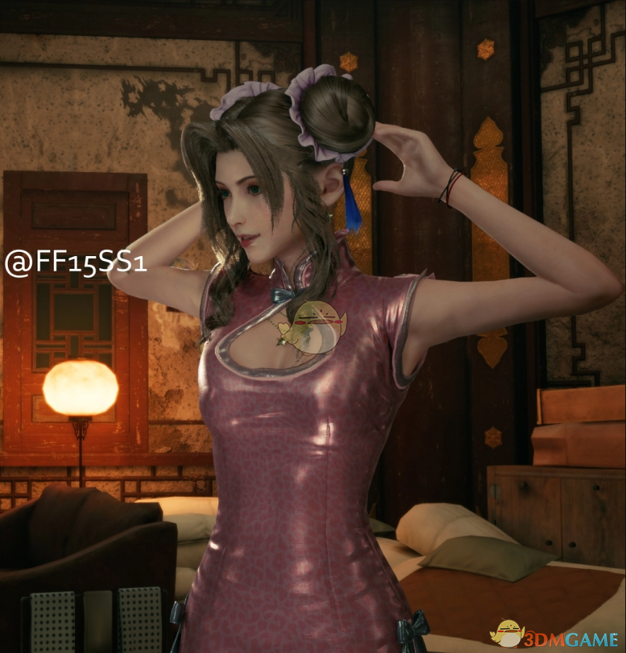 《最终幻想7：重制版》穿可爱旗袍的蒂法和爱丽丝MOD