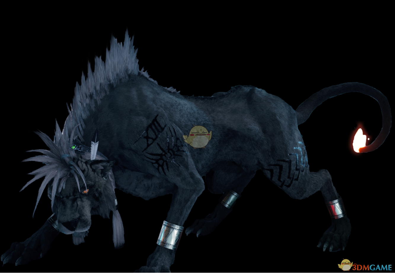 《最终幻想7：重制版》黑色的赤红十三MOD