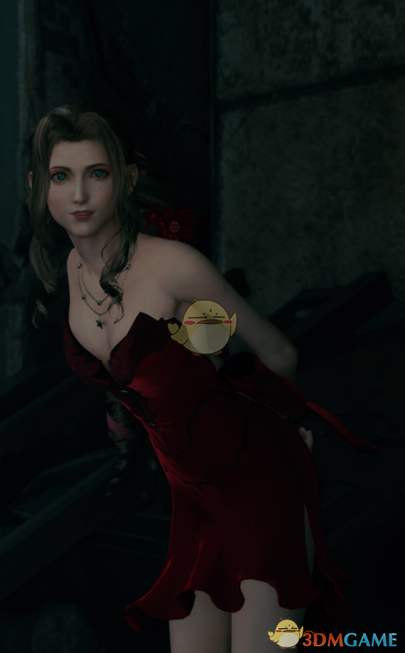 《最终幻想7：重制版》爱丽丝的性感红色连衣短裙MOD