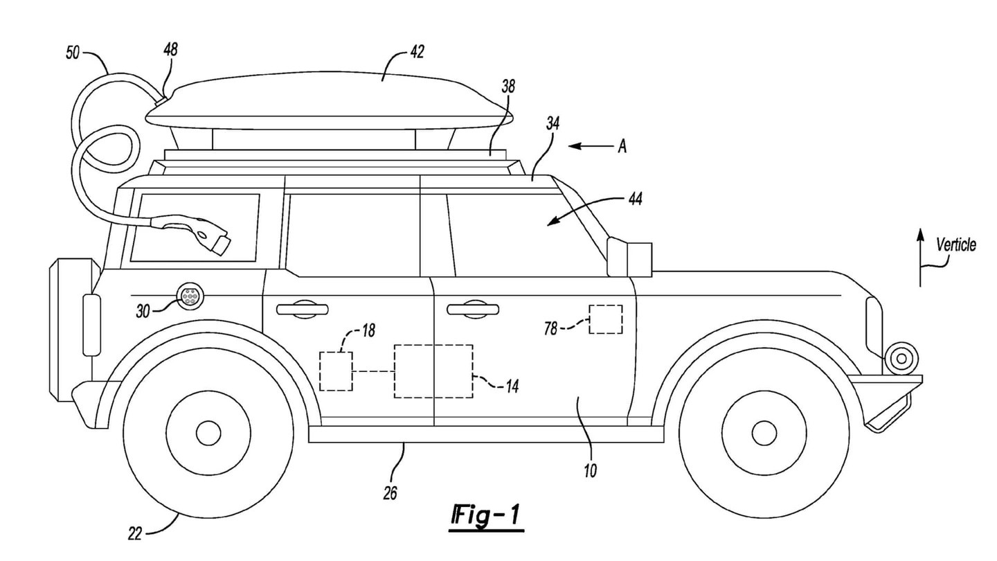 大号移动充电宝 福特申请汽车外置电池技术专利