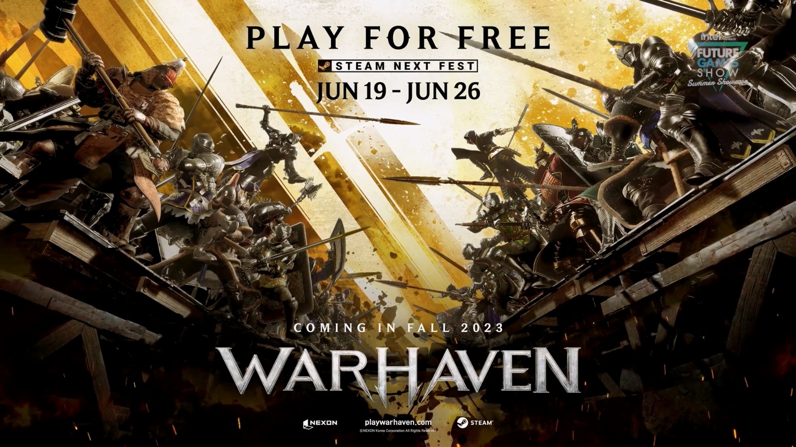 未来游戏展：免费PvP动作游戏《Warhaven》新实机预告
