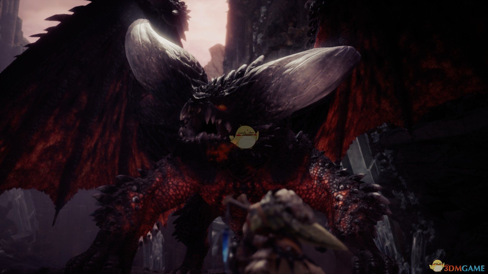 《怪物猎人：世界》Dagon的怪物皮肤-黑箭灭尽龙MOD
