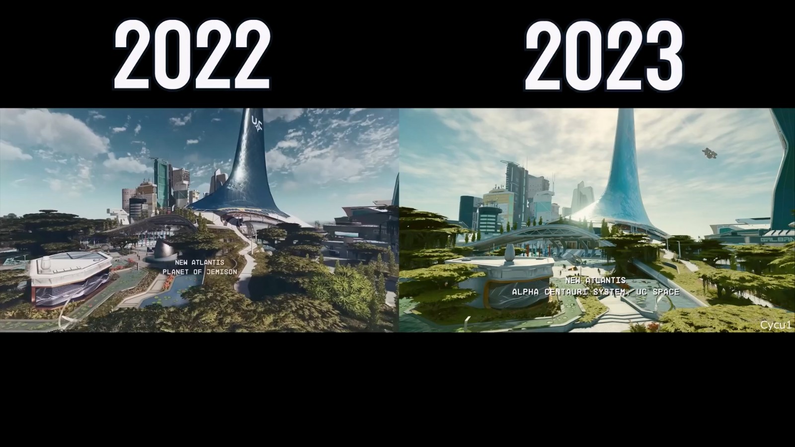 《星空》2022和2023演示对比 画面缩水明显
