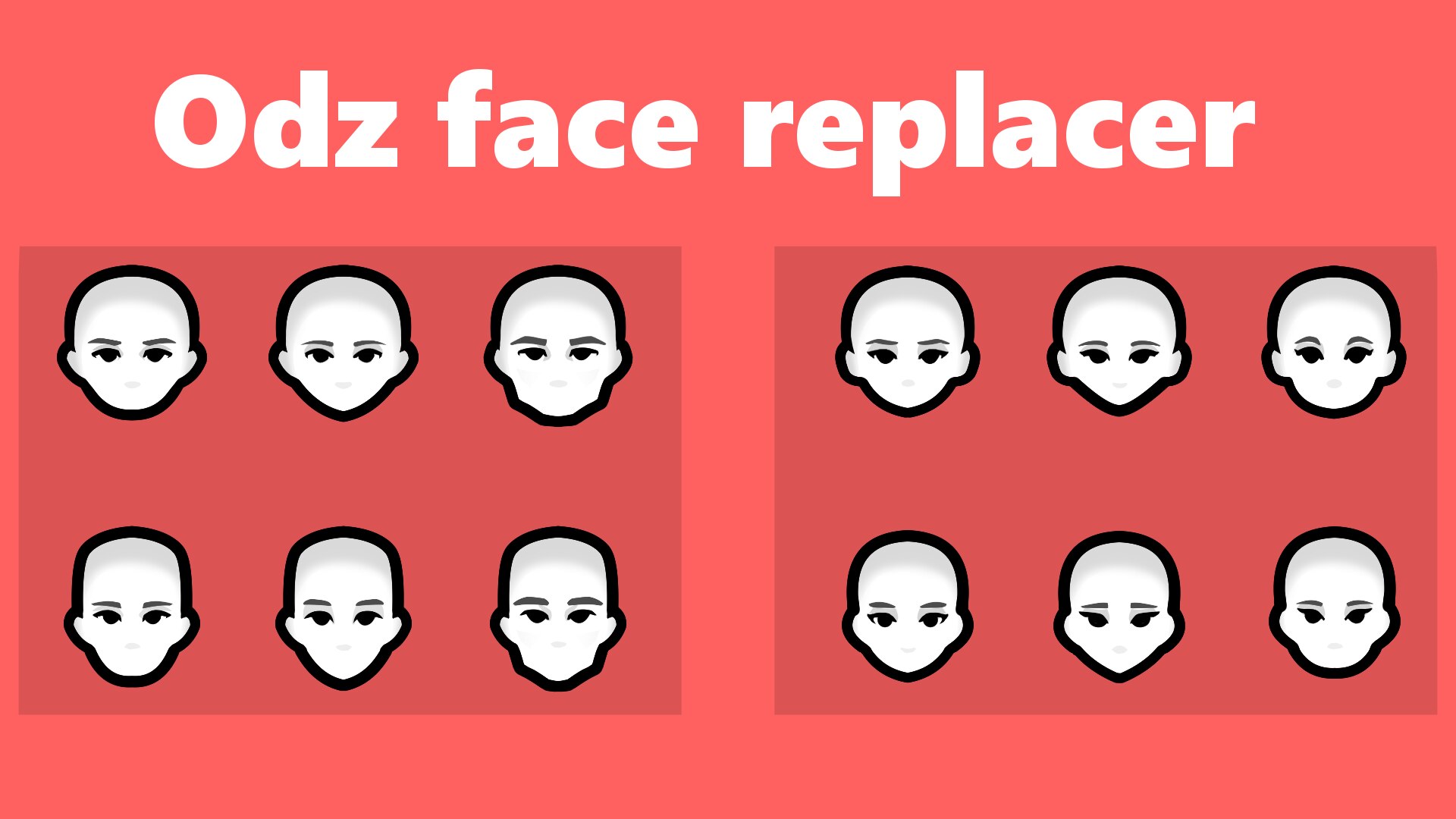 《边缘世界》Odz的新脸型v1.4 MOD