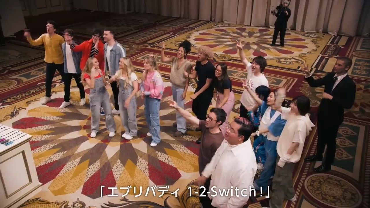 任天堂邀请16名主播体验《大家的1-2 Switch》