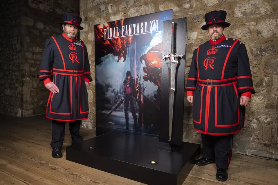 SE重金聘工匠打造《最终幻想16》主角武器 并在伦敦塔展示