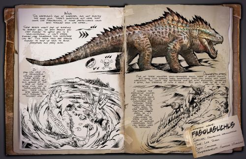 《方舟生存进化》次世代版本新生物“法索拉鳄”首曝，沙漠巨鳄凶猛异常