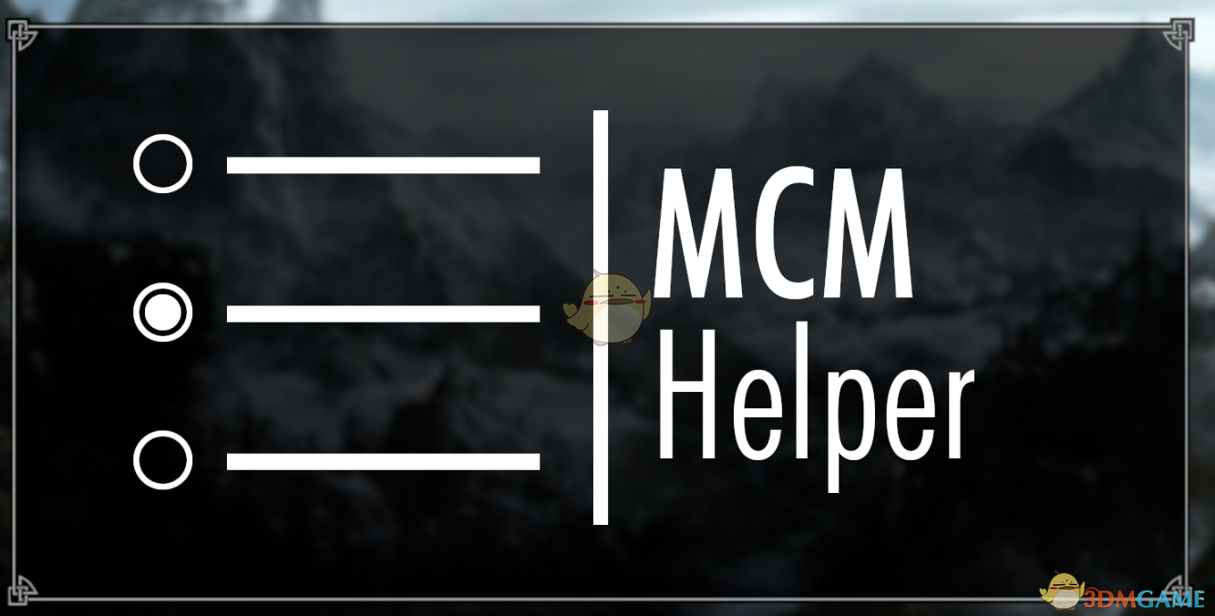 《上古卷轴5：天际重制版》v1.4.0 MCM Helper MOD