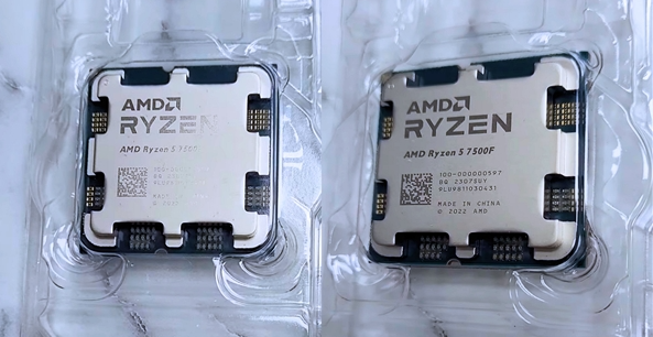 AMD锐龙5 7500F真身浮现 Zen4没了核显价格诱人