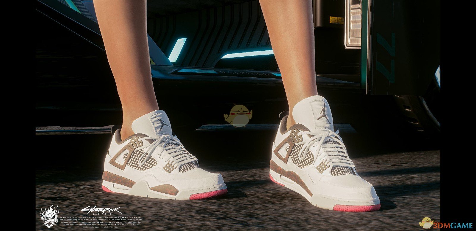 《赛博朋克2077》Nike Air Jordan 4男款和女款MOD