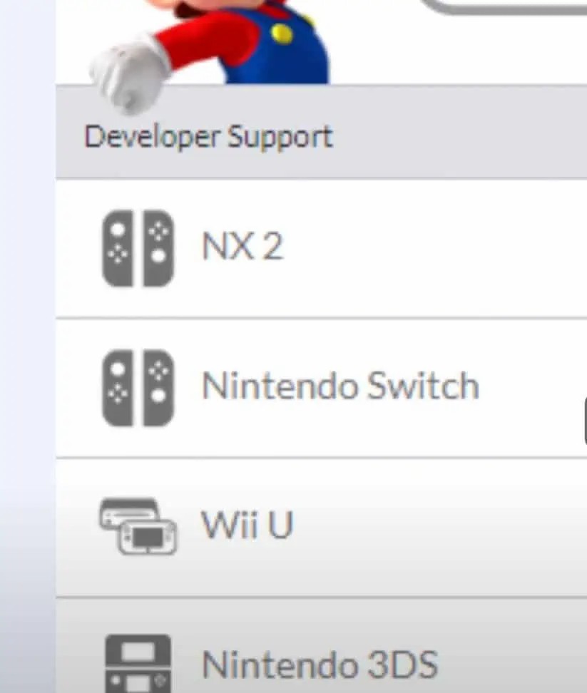 任天堂Switch继任主机代号或泄露：“NX2”