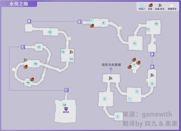 符文工房5全地图收集要素一览