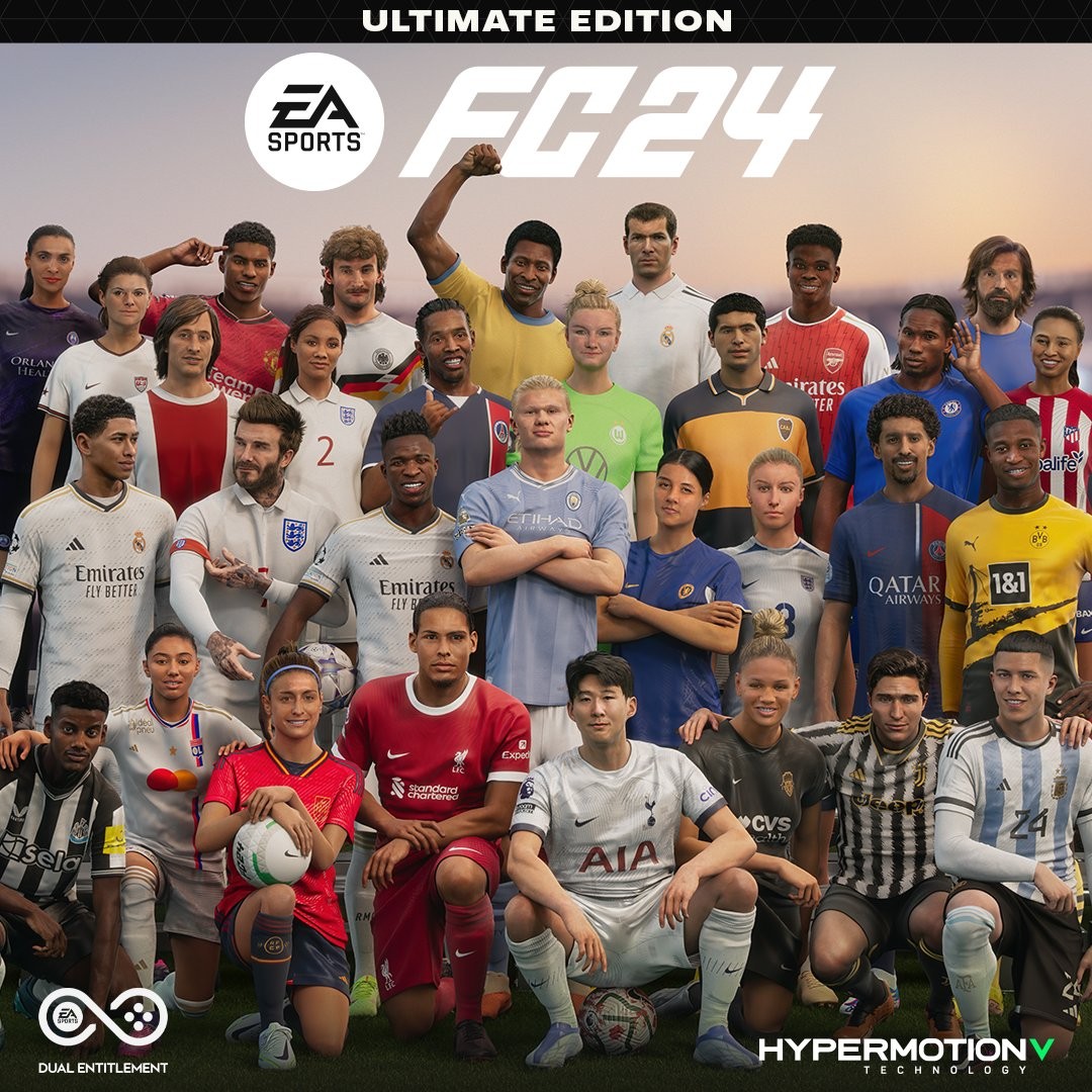 《EA Sports FC 24》封面被吐槽：最差封面 看着像蜡像