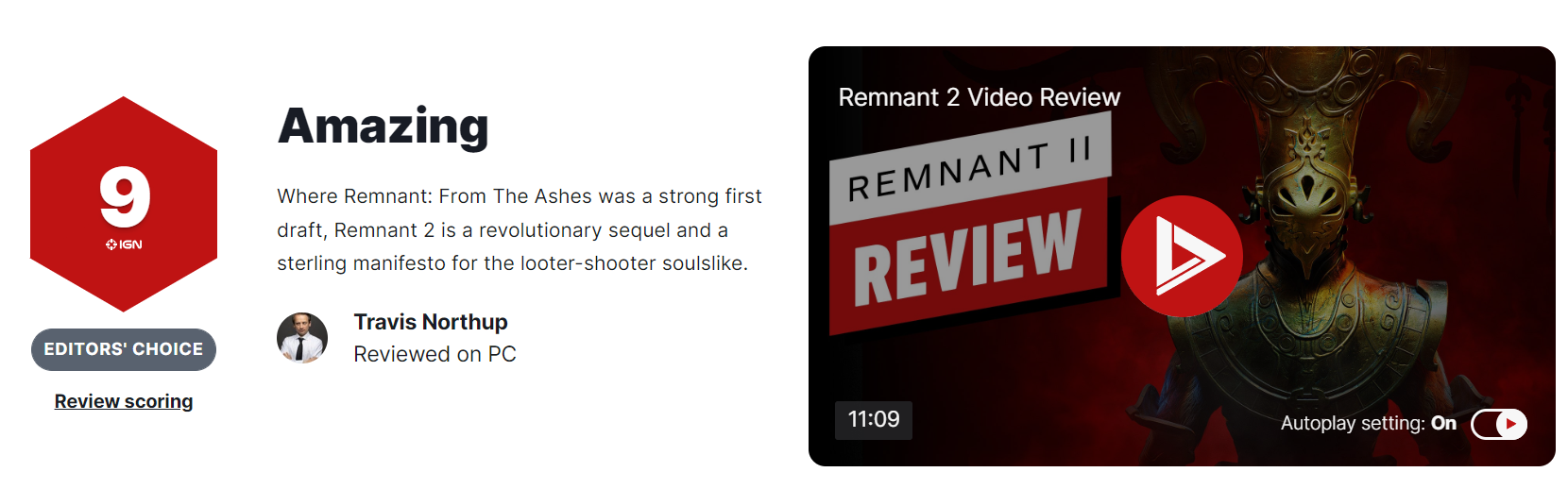 《遗迹2》IGN 9分：革命性的续作