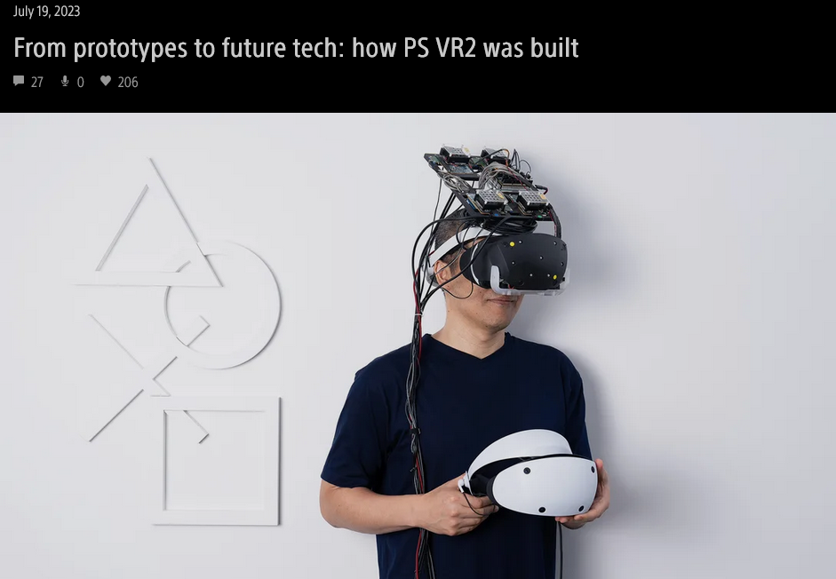 PSVR2开发过程：体感反馈可能使用PS4手柄震动马达