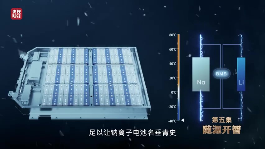中国工程师研制钠离子电池 -40℃环境下正常工作