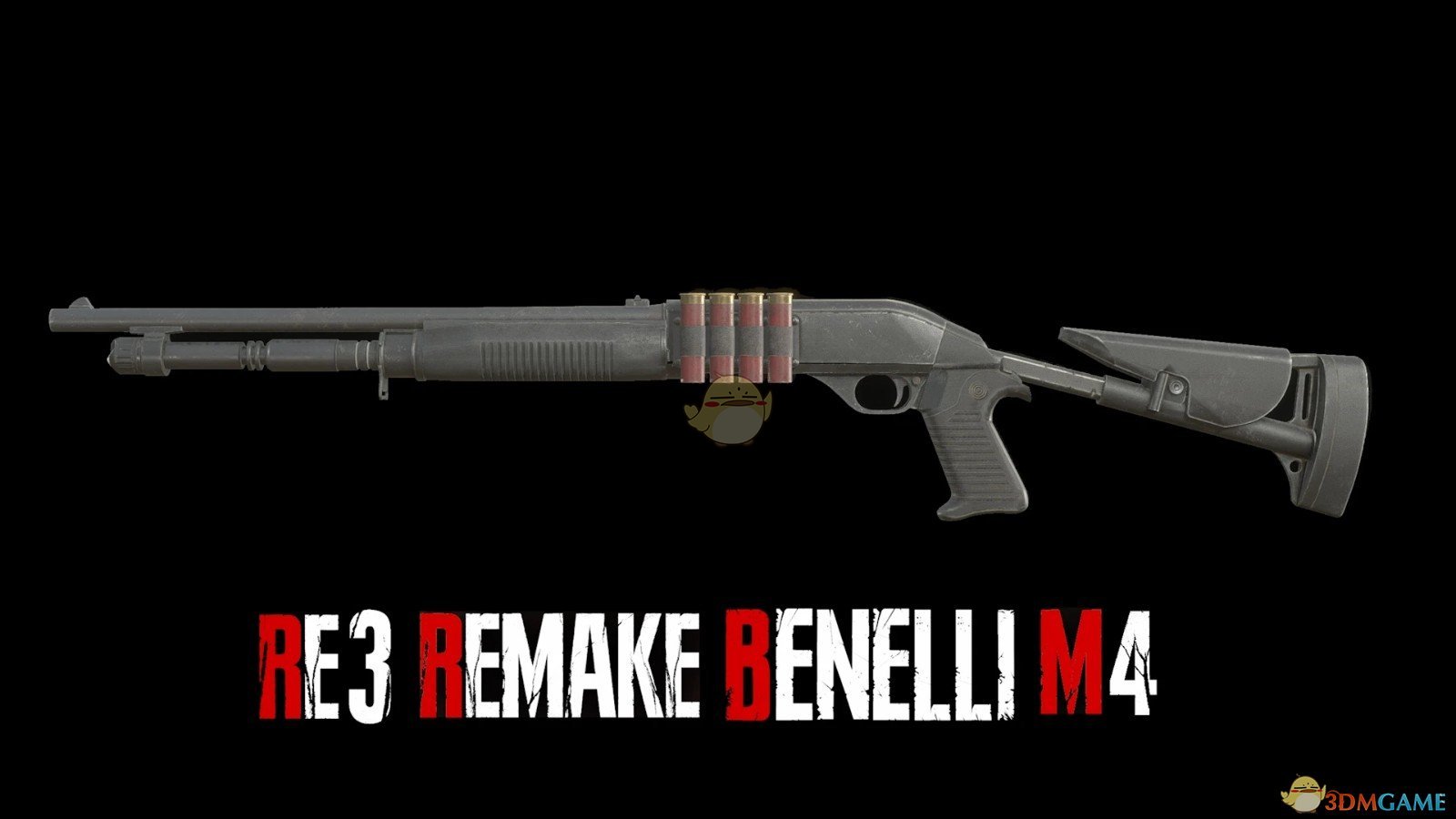 《生化危机4：重制版》RE3重制版贝奈利M4MOD