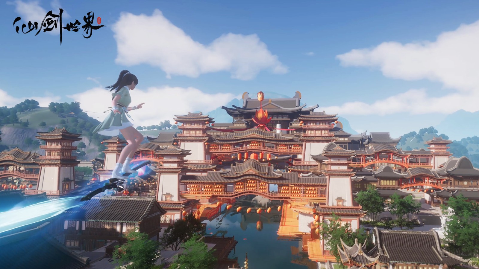 《仙剑世界》全新实机公布 江南区域全新场景 二次世界 第2张