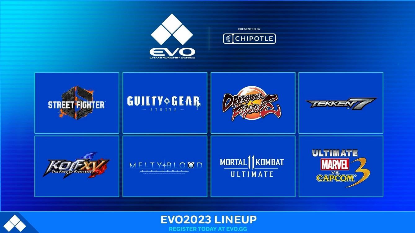 格斗游戏大会EVO 2023吸引了9000名参赛选手