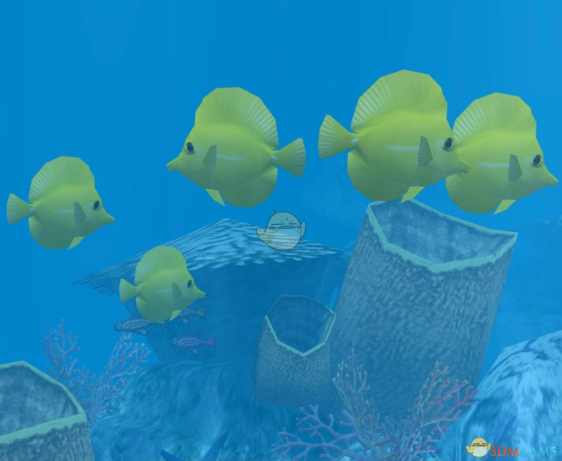 《动物园大亨2》黄高鳍刺尾鱼MOD