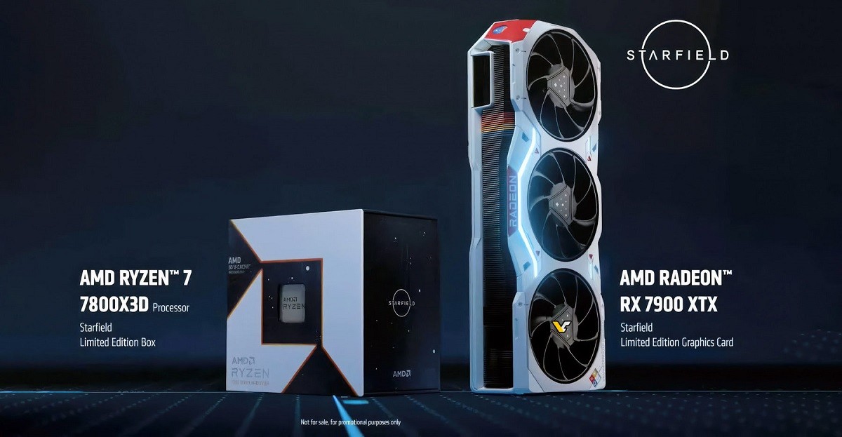 AMD推出《星空》主题限量版隐卡战CPU 科技感10足