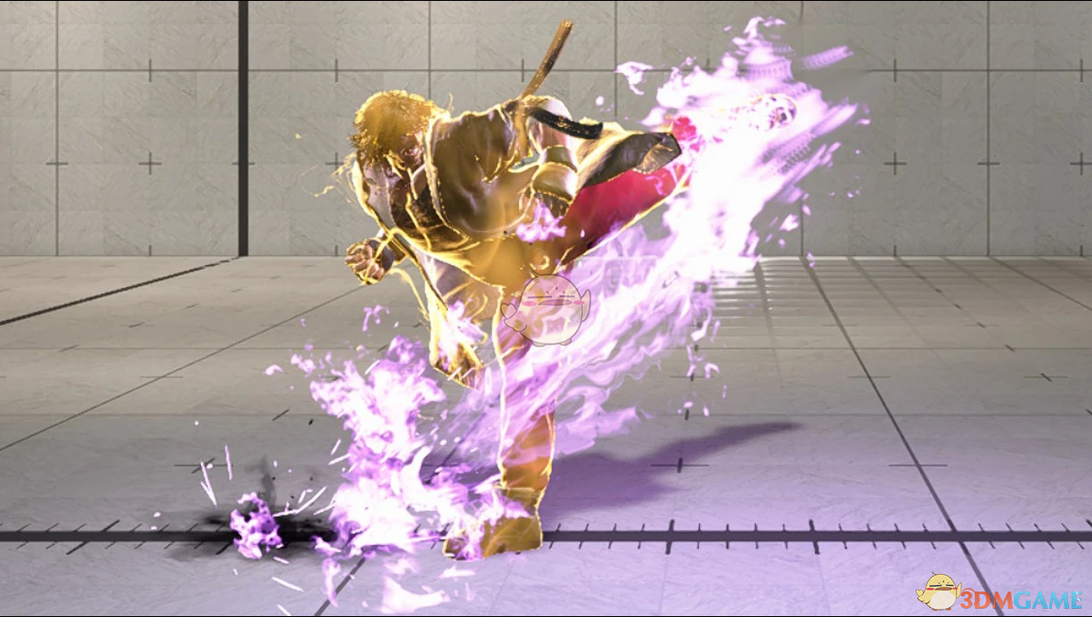 《街头霸王6》肯的浅紫色技能特效MOD
