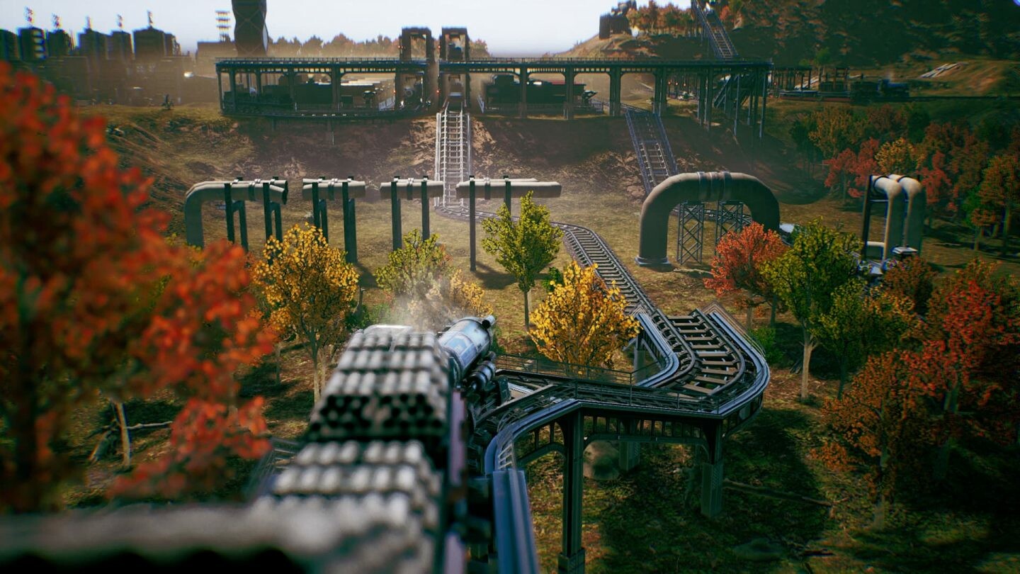 铁路建造管理模拟游戏《异星铁路》 2023年内推出