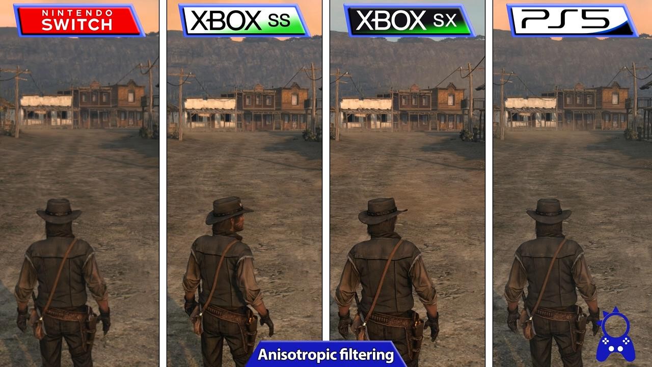 《荒野大镖客：救赎》PS5/XSX|S/NS画面对比 谁更强？