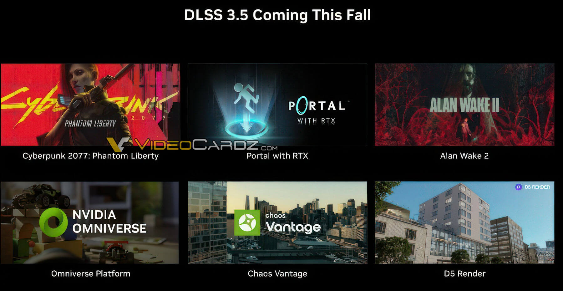 英伟达公布DLSS 3.5 首个支持游戏《心灵杀手2》