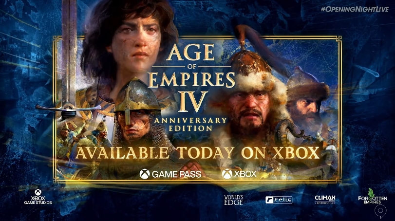 科隆：《帝国时代4》上岸Xbox仄台 对应XGP