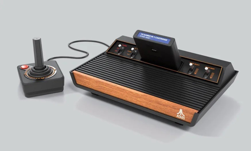 俗达利新主机Atari2600+支布 支持HDMI战宽屏 卖130好元