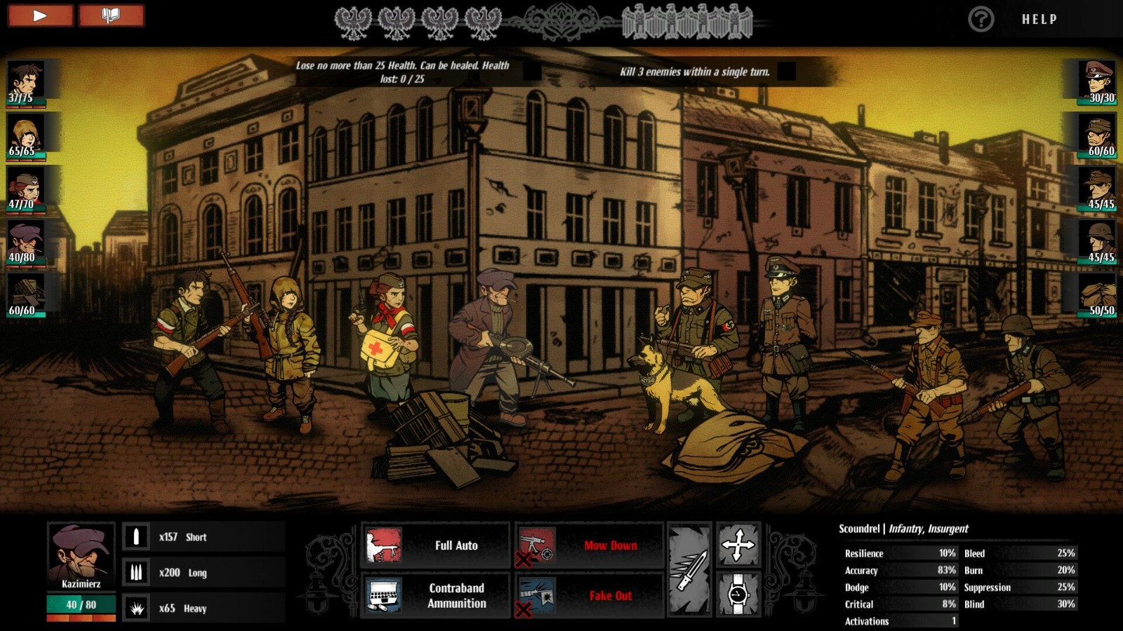 策略游戏《华沙》steam免费发布 二战背景回合制经典