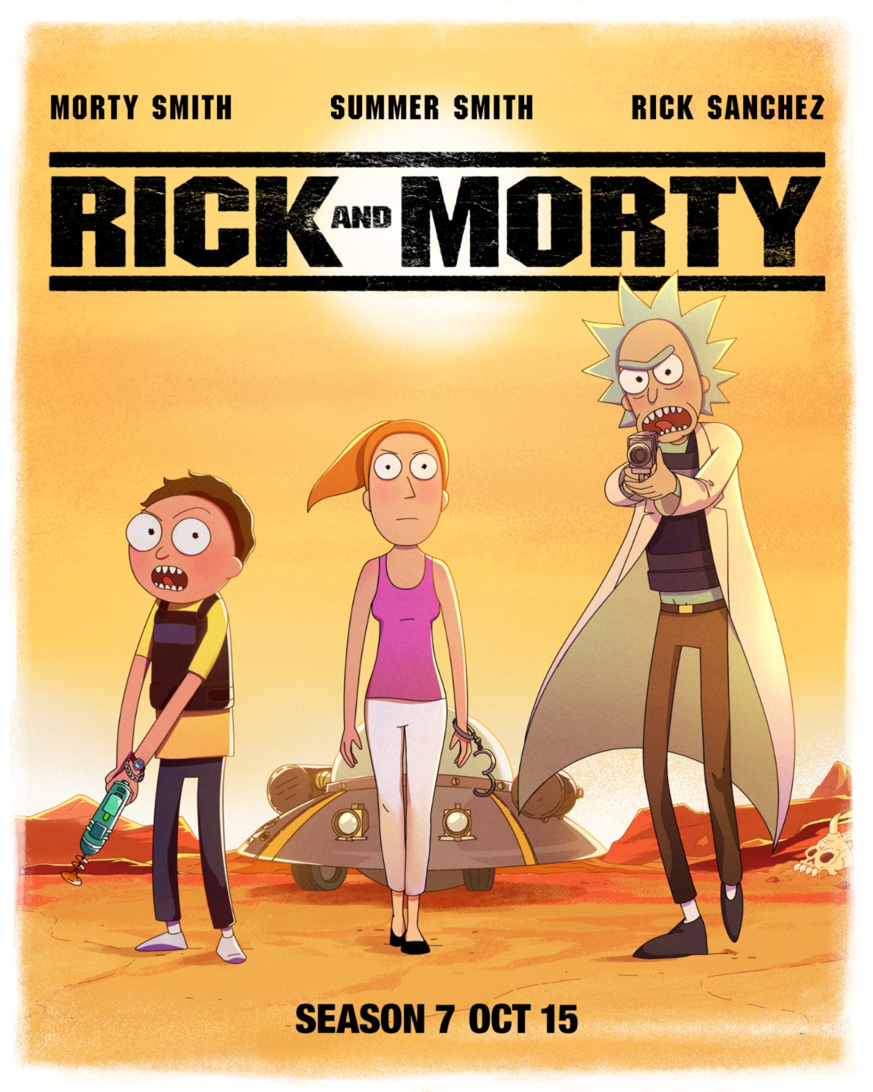 动画《瑞克和莫蒂》第七季官宣：10月15日播出