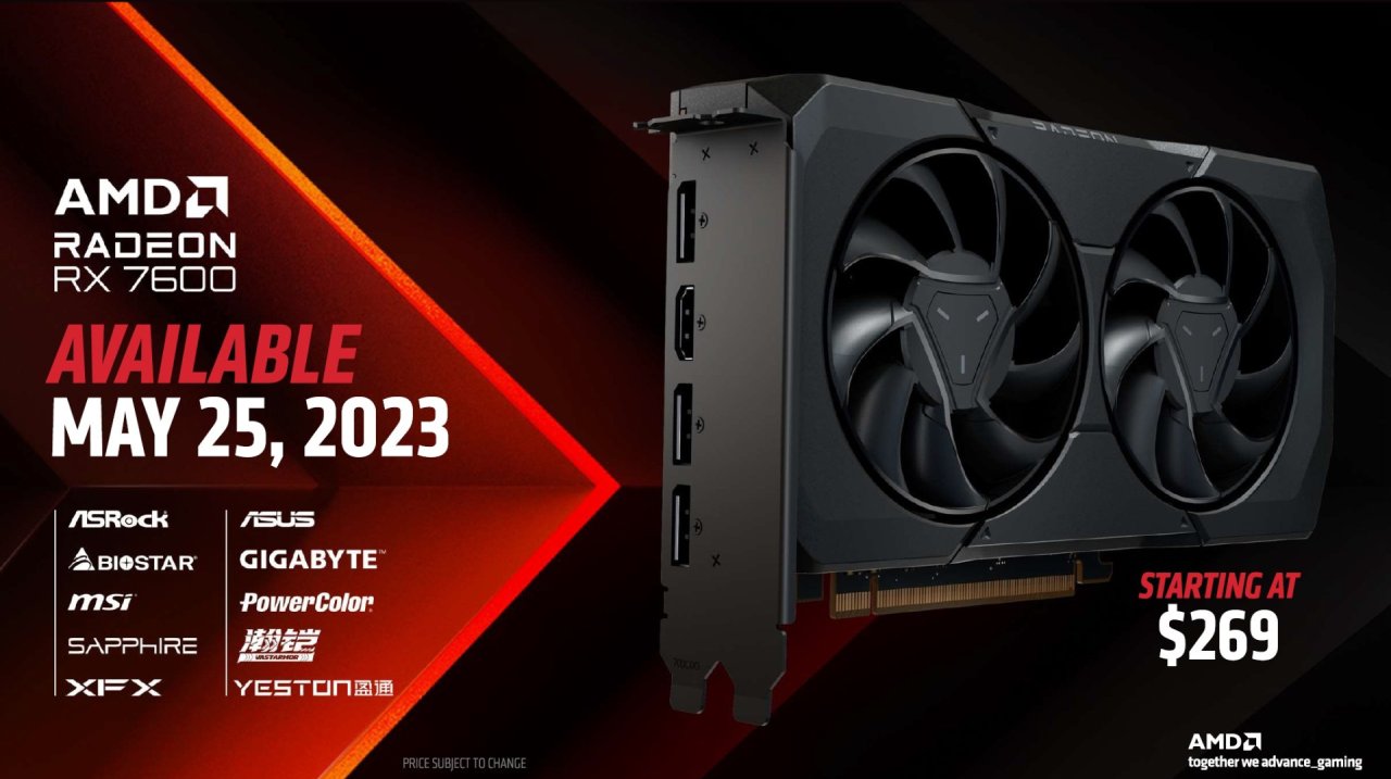 AMD敲定RX 7800XT首发厂商名单 微星未在其中