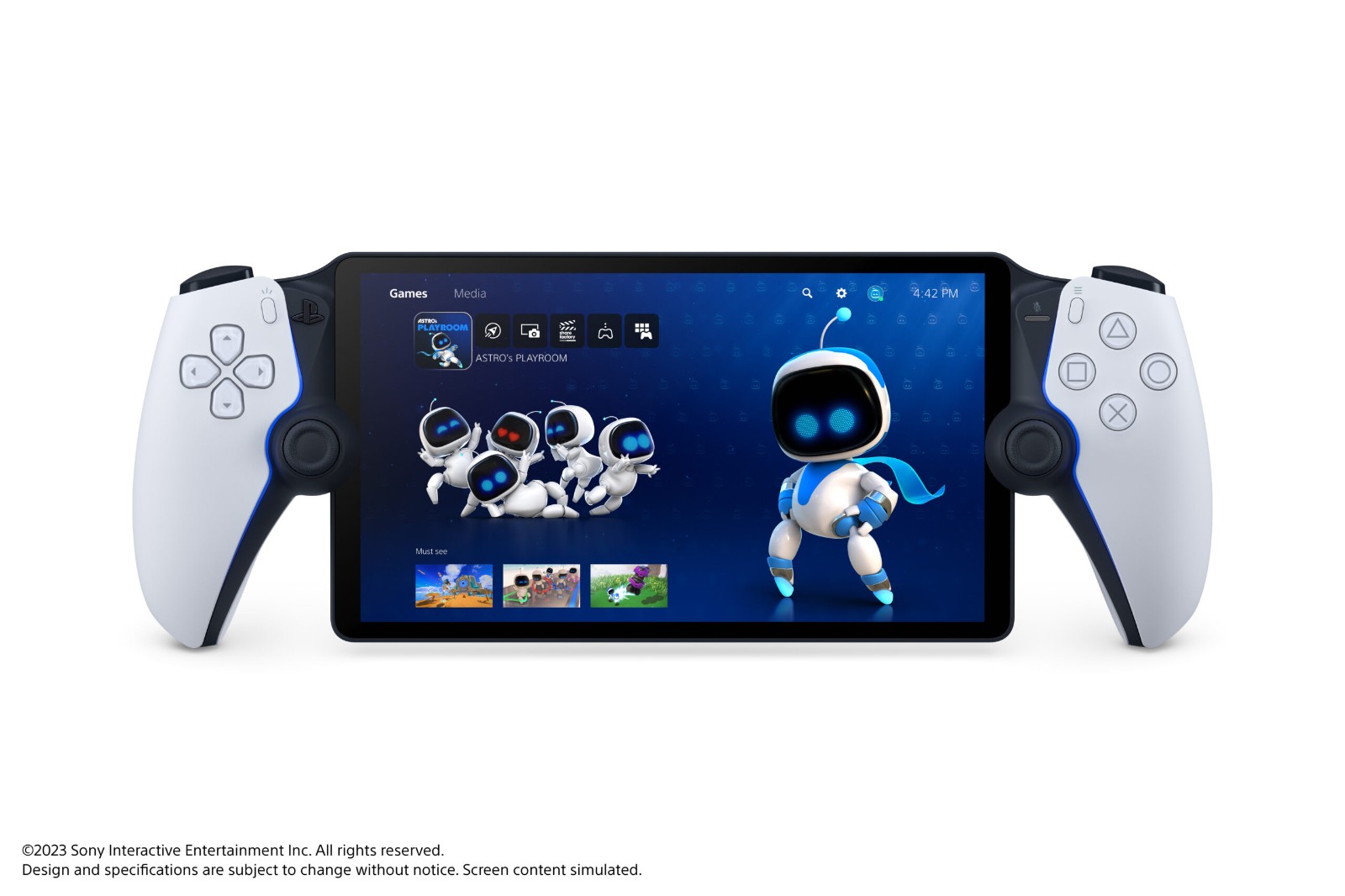 索尼云掌机PlayStation Portal11月15日发售