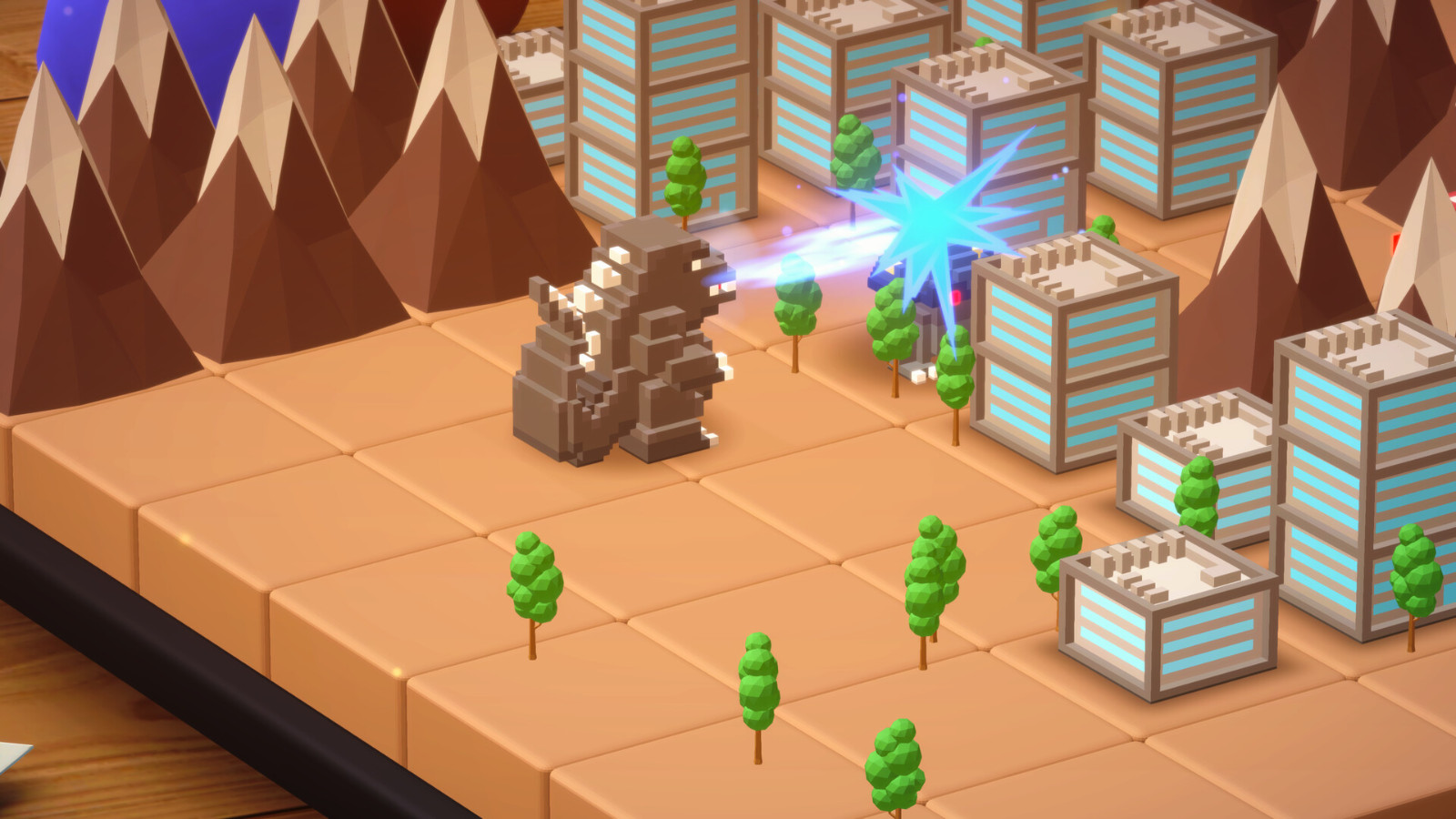 东宝游戏开发《Godzilla Voxel Wars》Steam页面上线 11月发售