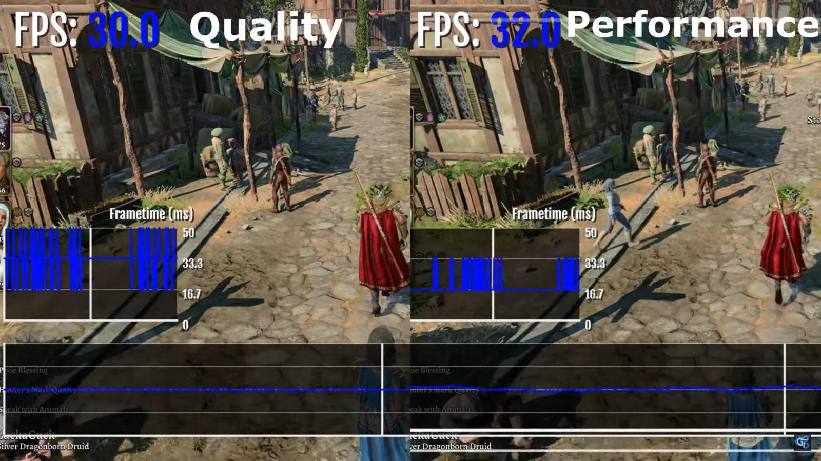 《博德之门3》PS5版无奈晃动60帧 品质方式体验最佳
