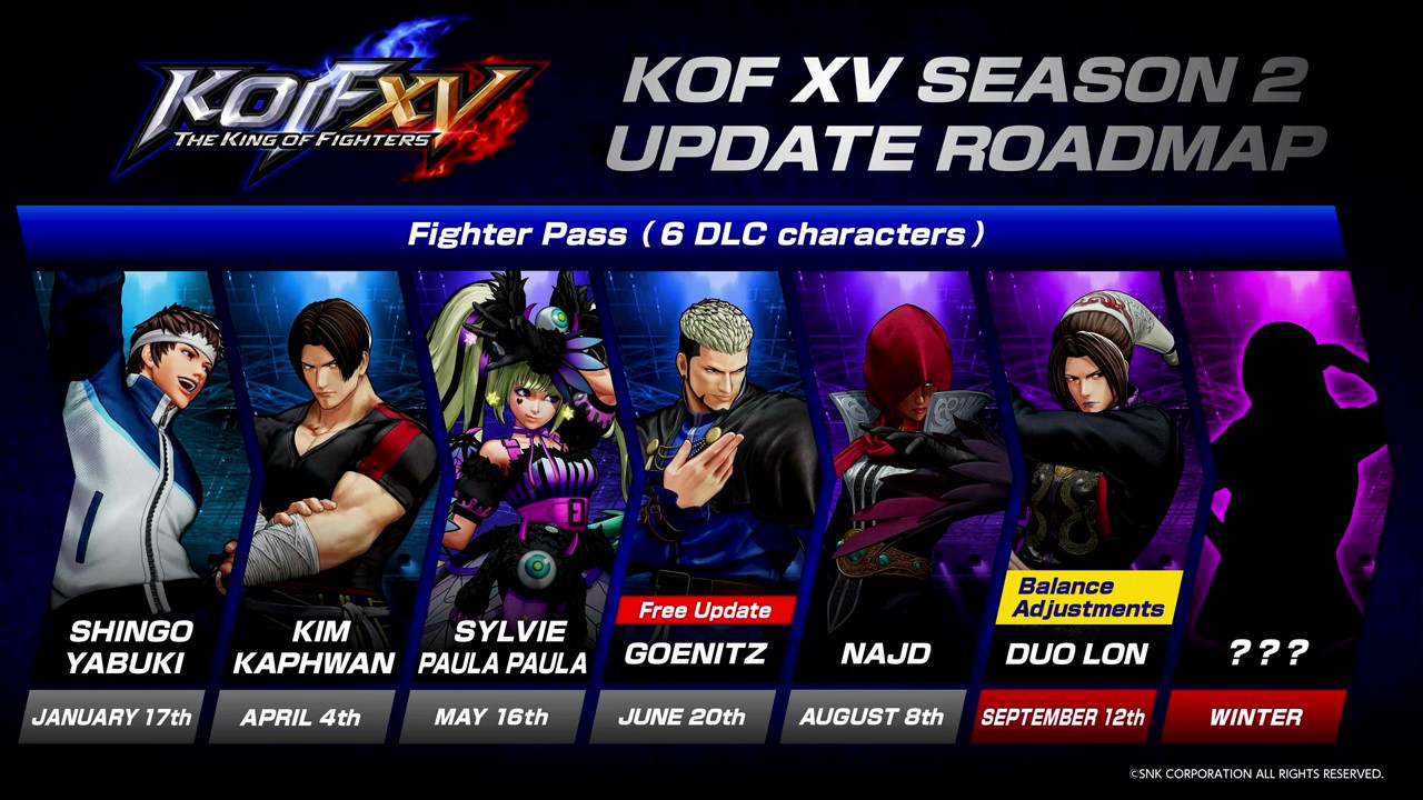 《拳皇15》最新DLC角色“堕珑”预告 9月12日上线