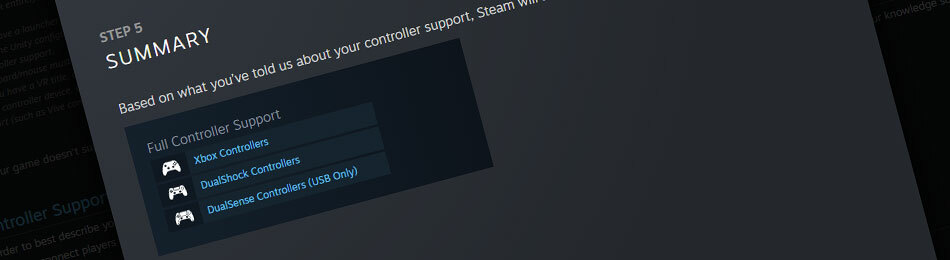 Steam更新：是否支持DUALSHOCK或DualSense手柄
