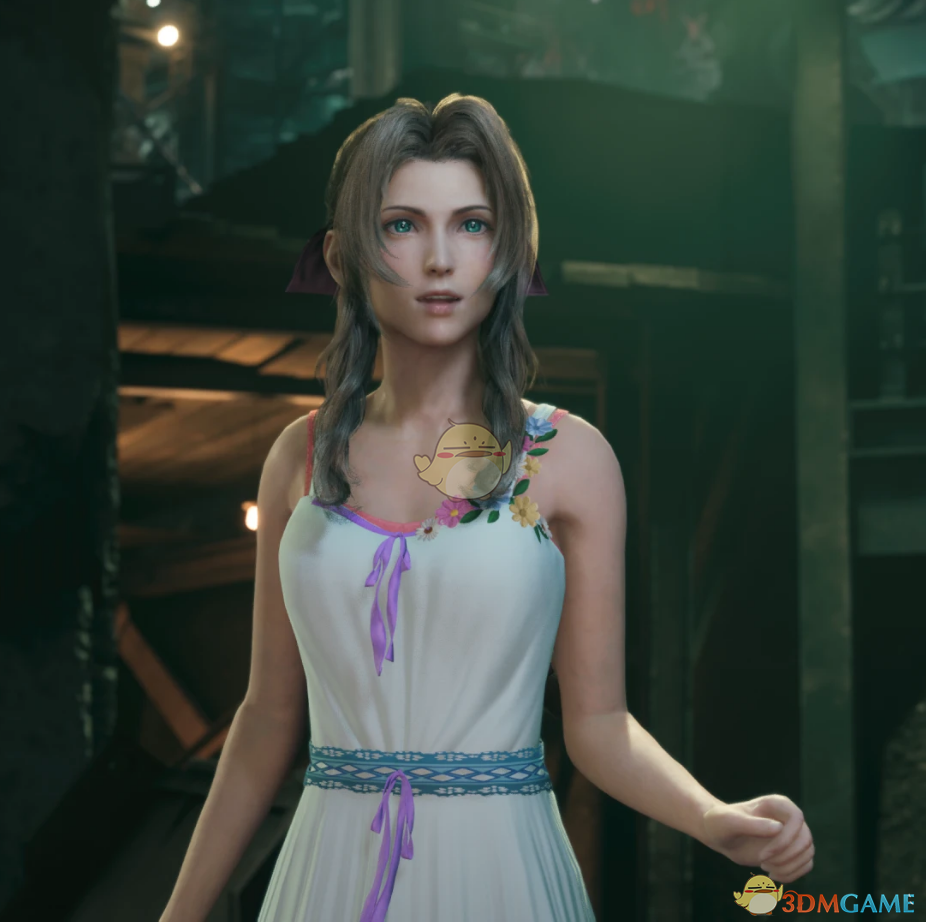 《最终幻想7：重制版》穿碎花吊带的爱丽丝MOD