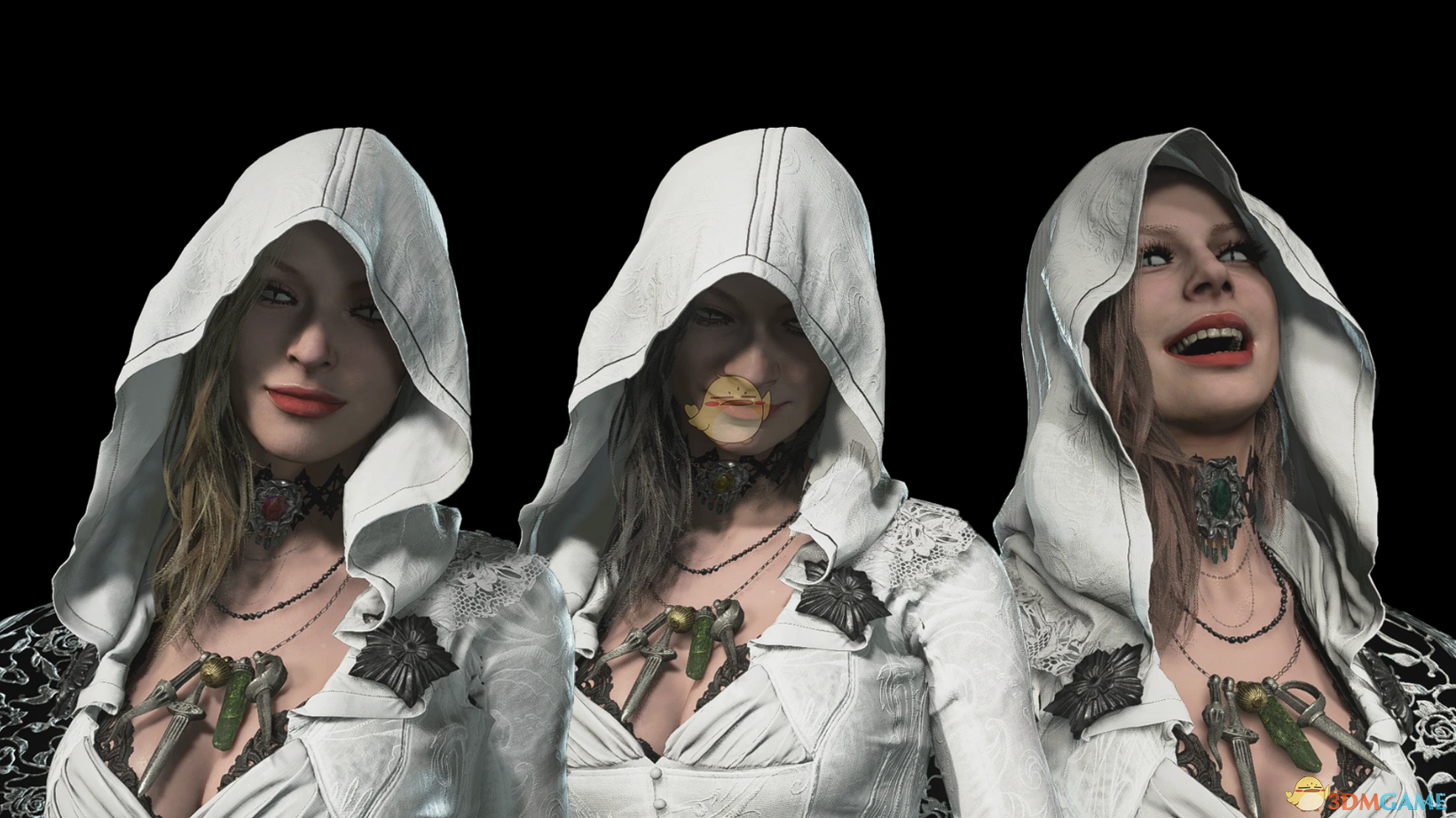 《生化危机8：村庄》白色恶魔双眼的吸血鬼三姐妹MOD