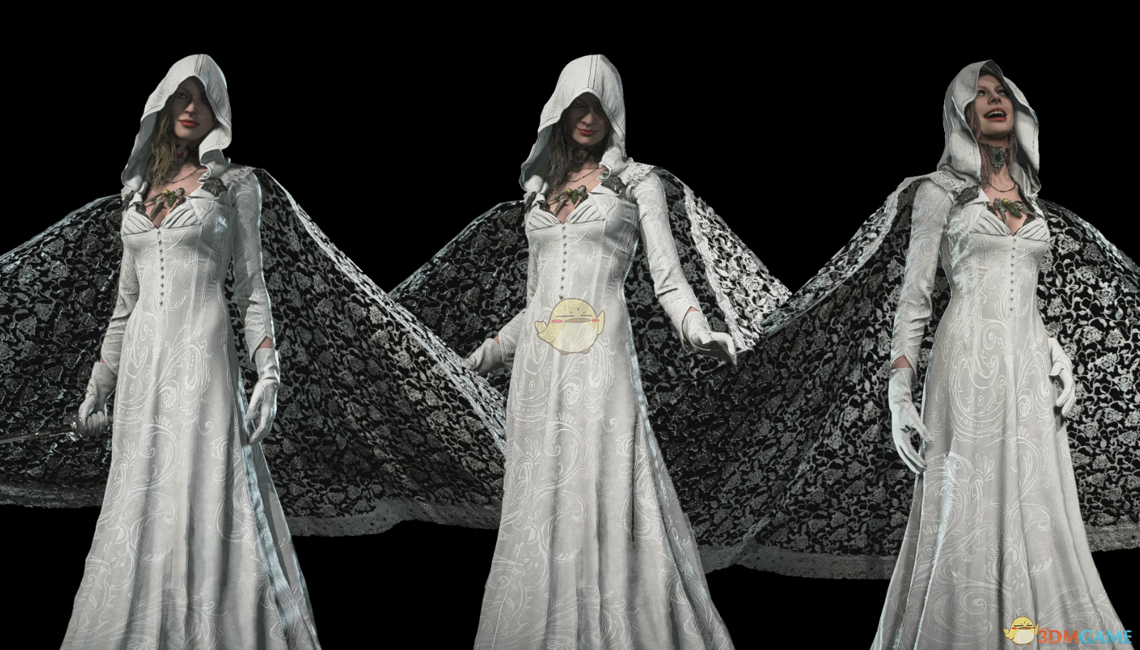 《生化危机8：村庄》穿白色典雅连衣裙吸血鬼三姐妹MOD