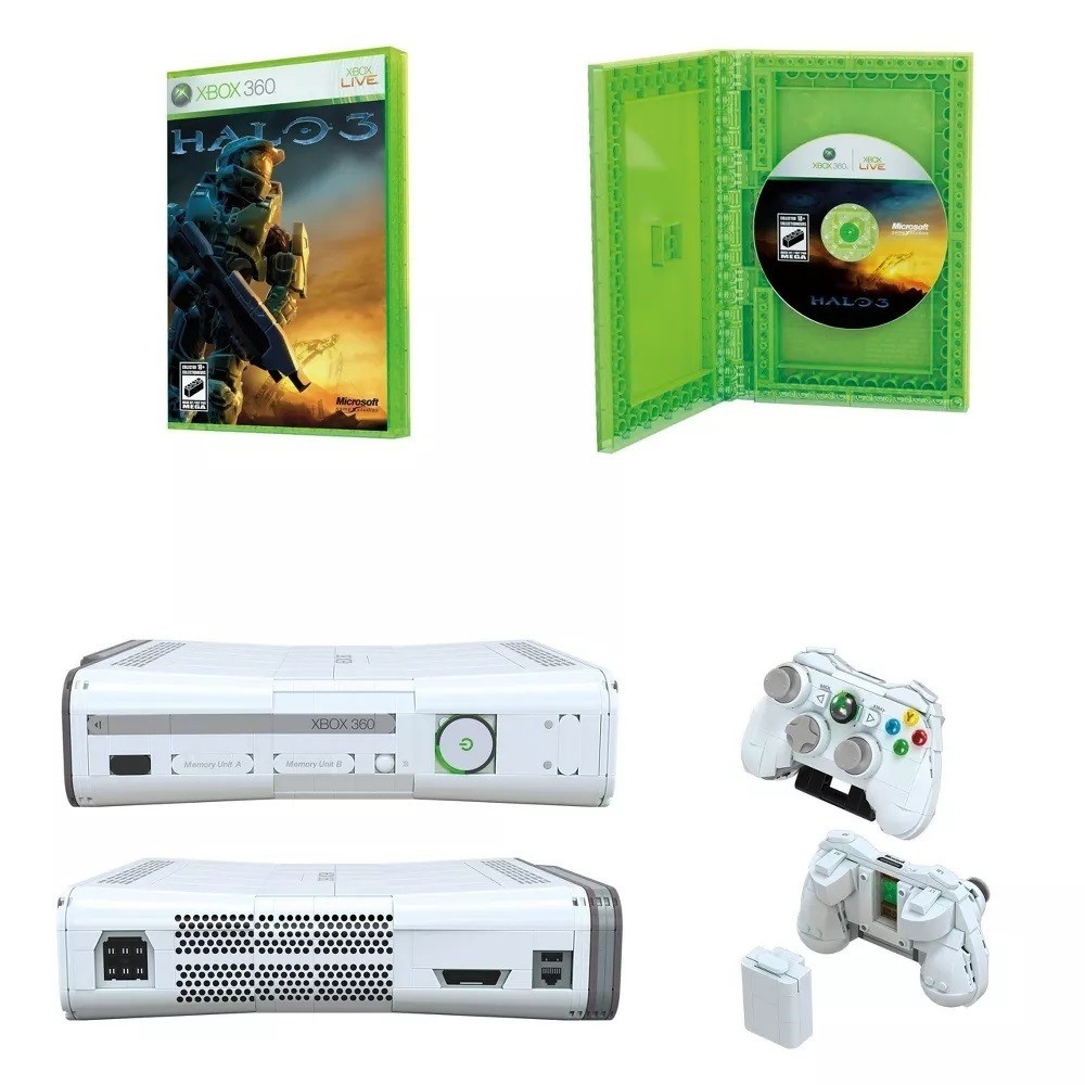 Xbox 360自己攒 Mega为喜爱者提供情怀积木