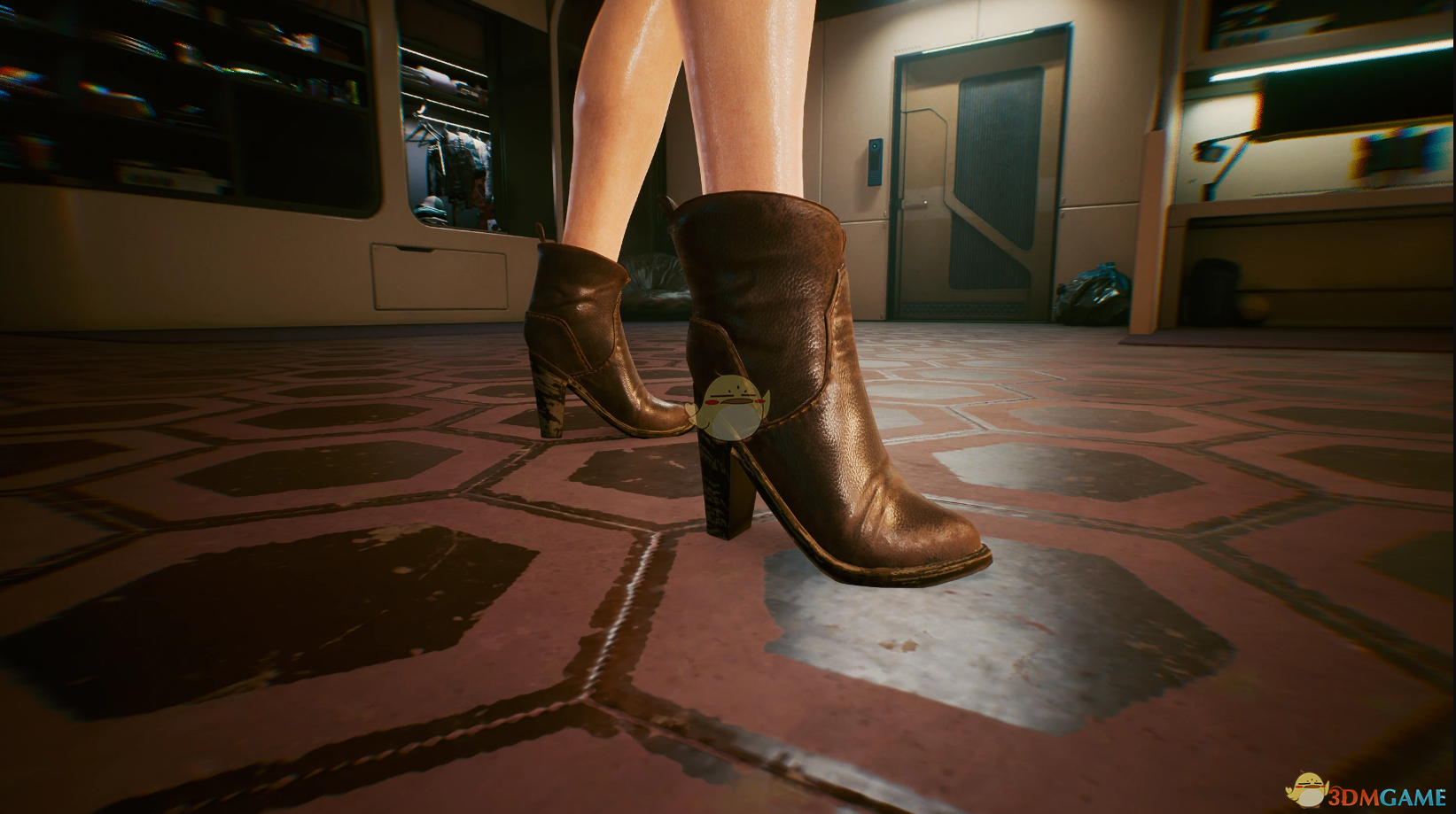 《赛博朋克2077》KS Vanilla Shoes For High Feet MOD