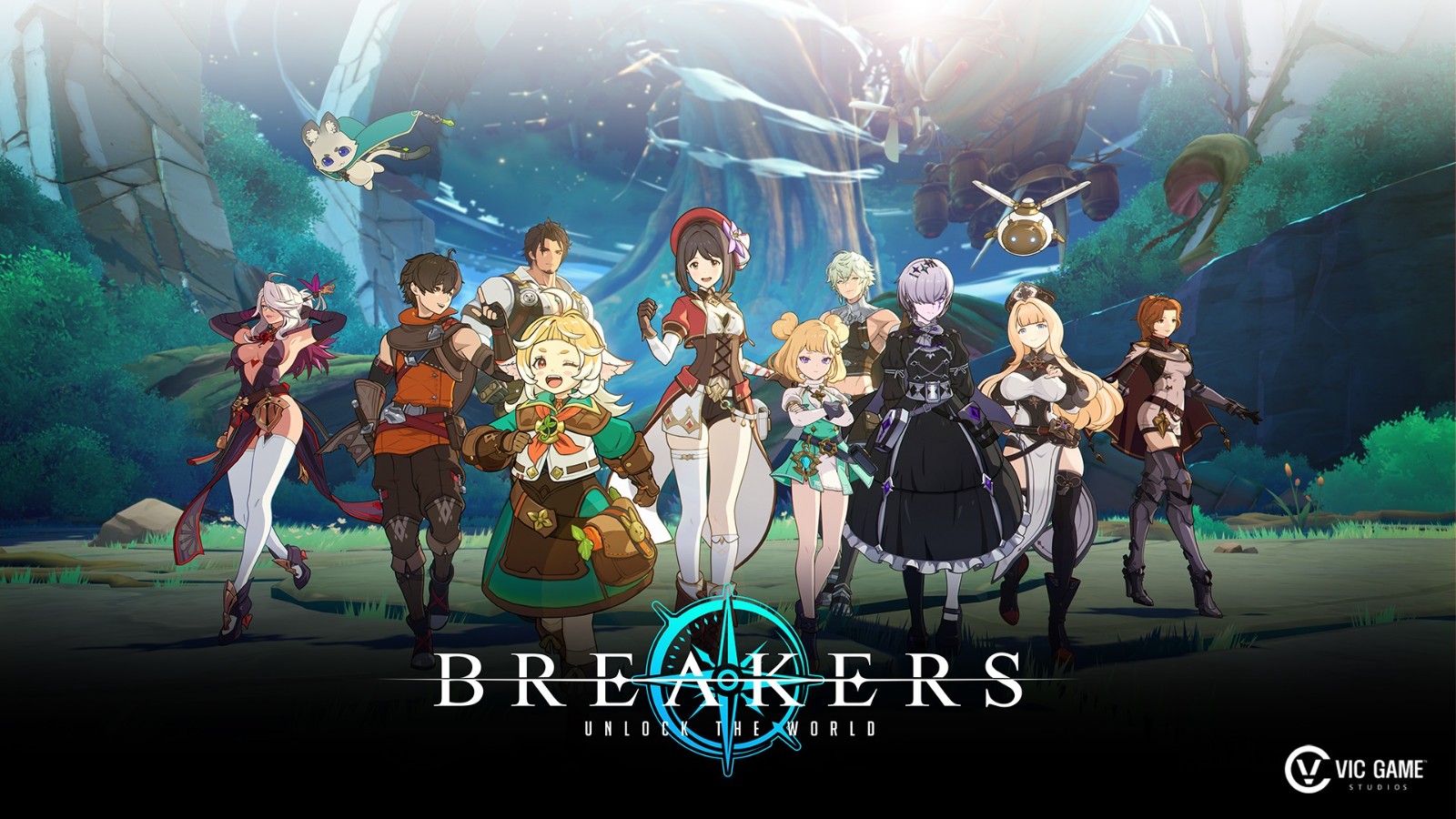 二次元开放世界RPG《Breakers: Unlock the World》游玩预告-咸鱼单机官网