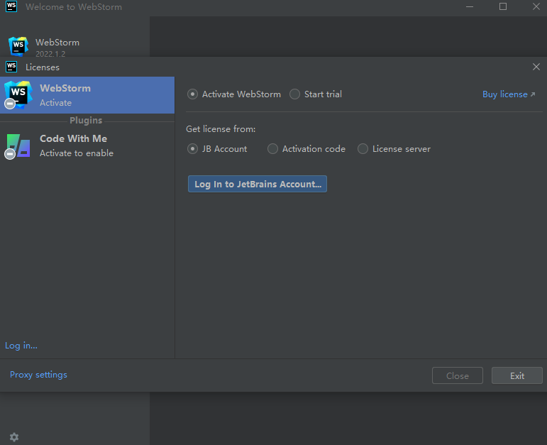 WebStorm2023.2.1